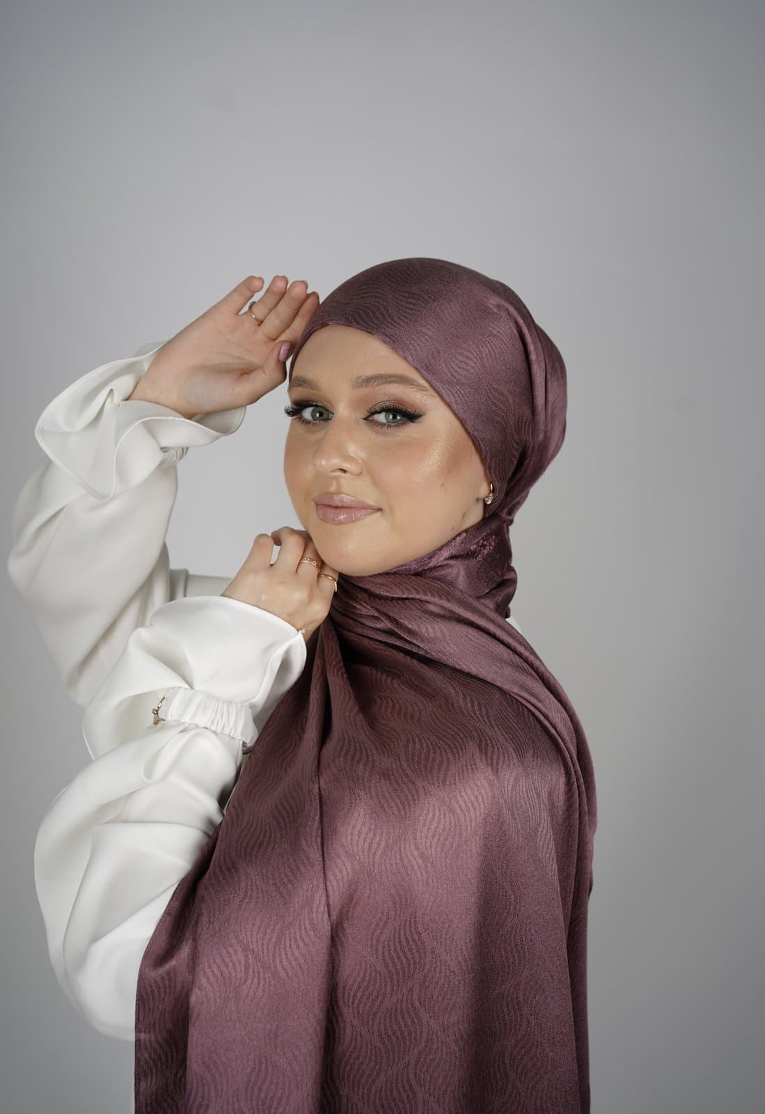 Палантин Foulard (лиловый)