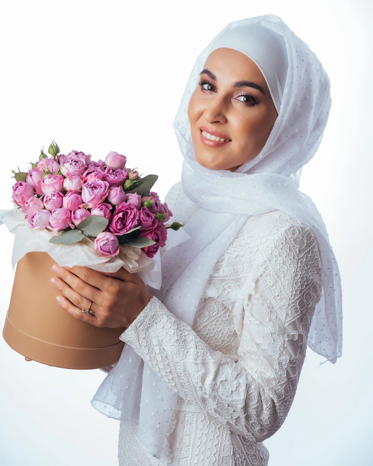 Шейные шарфы (коралловый)